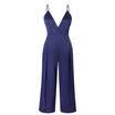 Womens Clubwear Playsuit Bodysuit Party Jumpsuit Romper Chiffon Long Trousers