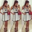 Sexy Womens Summer Casual Sleeveless Evening Party Coacktail Dress Mini Dress