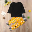 Halloween Newborn Baby Boy Girl Outfit Clothes Tops T-shirtCartoon Pants Set US