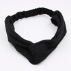 Vintage Fold Velvet Headband Cross Twist Turban Elastic Hair Band Women Hair Accessories Autumn Winter