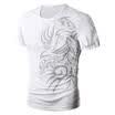 Mens Fashion Slim Fit O Neck Short Sleeve Muscle Tee T-shirt Casual Tops Blouse