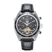 KIMSDUN K - 813D Mechanical Watch with Leather Band