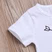 Newborn Baby Boy Infant Cotton T-shirt Tops ClothesPants Leggings Outfit Set