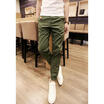 UK Men Cotton Fit Slim Sport Trousers Joggers Casual Shrinkage Outwear Gym Pants