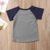 Big Brother Baby Boy Kids Casual Short Sleeve Cotton Tops T-shirt 1 2 3 4 5 6 y