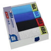 NBA men &39s underwear pure color cotton angle underwear fashion soft&comfortable breathable underwear 4 gift box L