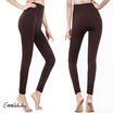 Women lady Warm Black Fleece Velvet thermal Pants Slim warm Leggings Jeggings