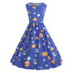 Planet Outer Space Vintage Dress