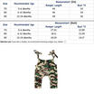 Fashion Baby Girl Camouflage Romper Bodysuit Jumpsuit Clothes Outfit Sunsuit