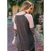 Womens Leopard Print Tops Long Sleeve Crew Neck Autumn Loose T-Shirt Blouse UK