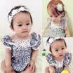 Nuevo Con Etiquetas Bebé Niña Ropa Encaje Floral Body Traje Una Pieza Body
