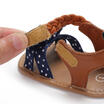 Toddler Girl Baby Bow-Knot Sandals Summer Canvas Moccasin Shoes Prewalker 0-18M