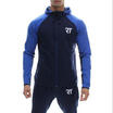Mens Winter Slim Hoodie Warm Hooded Sweatshirt Coat Jacket Outwear Sweater au