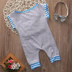 US Seller Newborn Baby Boy Girl Cotton Romper Jumpsuit Bodysuit Sunsuit Outfits