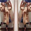 Women Lady Winter Coat Hooded Parka Overcoat Jacket Outerwear Trench Windbreaker