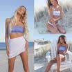 US Women Push-up 2 Pieces Bikini Set Swimwear Bra Bandage Swimsuit Bathing Suit