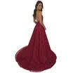 USA Women Sexy Formal Prom Lace Dress Evening Party Cocktail Long Maxi Dress