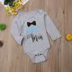 Newborn Baby Girl Boy Long Sleeve Romper Jumpsuit Bodysuit Outfit Cotton Clothes