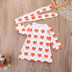 Newborn Infant Baby Girls Skirt Dress Tops Headband 2pcs Outfit Clothes US Stock