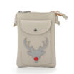 Women Multi-function Mini Vertical Flamingo Messenger Phone Bag Pack Pouch Purse