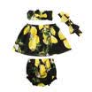 Tassels Newborn Baby Girl Off Shoulder Tops Short Pants Headband Outfits Clothes