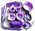 SM sex toys erotic positioning bandage Passionate sexual Plush leather Alternative Adult supplies 7 pieces