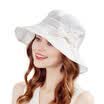Carmen KENMONT km-3311 female Korea summer breathable sunscreen beach cap seaside cooler sun hat light blue
