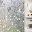 Window Stickers No Glue Static Frosting Film Opaque Window Stickers for Bathroom