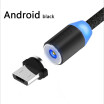 Magnetic Charging Micro Fast Cable For Android Phone Port 360 Degree Full range 1M 2M Nylon Braided USB Cable