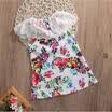 Toddler Baby Kids Girl Lace Floral Dress Party Tutu Dresses Summer Sundress