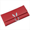 Women Trendy Tasteful Faux Leather Clutch Purse Card Coin Wallet Handbag Bag