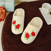 Two Roses soft soles cotton indoor slippers