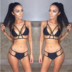 ITFABS Womens Push up One piece Monokini Padded Bikini Set Swimwear Bathingsuit