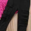 Toddler Baby kids Girls Lace Clothes T-shirt DressesLeggings Pants Outfits Set
