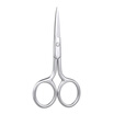 Stainless Steel Beard Trimmer Scissor for Barber Home Use Mini Size Shaving Shear Beard Trimmer Eyebrow Bang Cutting Scissor
