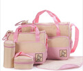 Diaper bag with changing pad