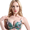 Jingdong supermarket Tingmei health no steel ring to adjust the type of women&39s bra QW5511 rhyme green 70B