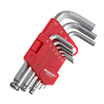 WORKPRO W9364 Hexagon 9-piece set of long ball wrench sets of vanadium steel metric combination