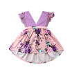 Infant Kid Baby Girl Sister Matching Floral Jumpsuit Romper Dress Outfit Clothes