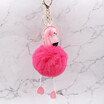 Cute Flamingo Keychain for Bags Big Keychain