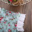 Princess Baby Girl Clothes Lace Floral Romper Bodysuit Outfits One-pieces 0-24M