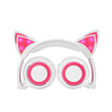 Childrens cartoon cat ears light-emitting folding mobile phone music headset