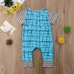 Newborn Toddler Baby Boy Girl Romper Jumpsuit Bodysuit Outfits Cotton Clothes