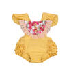 Newborn Baby Girls Floral Romper Climbing Bodysuit Jumpsuit Clothes Outfit 0-24M