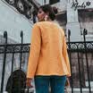 Women V Neck Casual Sweatshirt Long Sleeve Sweater Pullover Tops Blouse T-shirt