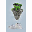 Faux Floating Rock Suspended Stone Aquarium Fish Tank Underwater Landscaping Hot