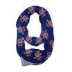 CHRISTMAS FATHER SANTA CLAUS ROBIN REINDEER Print Large Festive Scarf Wrap GIFT