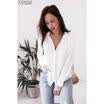 Fashion Women Casual Chiffon Long Sleeve Lase V Neck Shirt Loose Tops Blouse