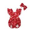 Toddler Baby Girl Floral Lace Bodysuit Romper Jumpsuit Sunsuit Outfit Clothes