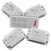 With the TOWE four wireless remote control switch 220V a drag four lamps dedicated power through the wall